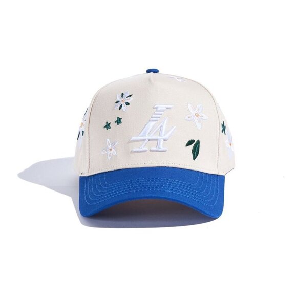 Unisex LA Floral Paradise Snap Back Fit Hat - Picture 6 of 9